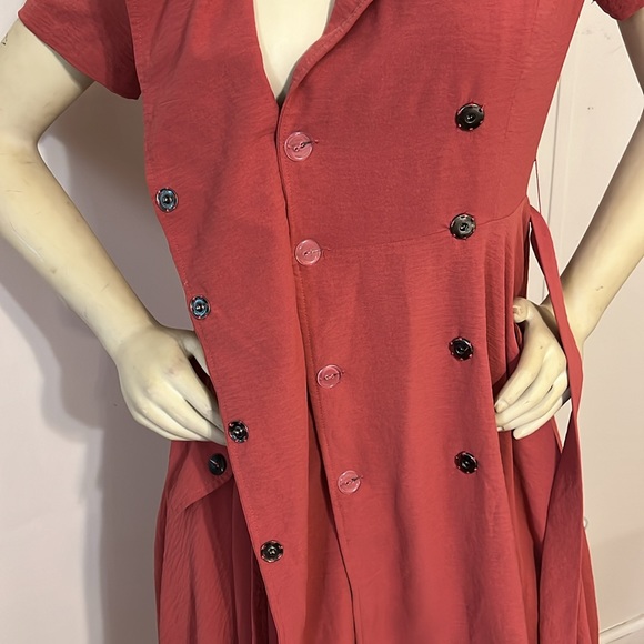 CHRISELLE X J.O.A Asymmetrical Dress - Picture 4 of 12